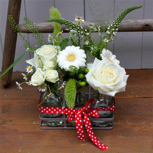 Set of 6 Dinky Milk Bottles