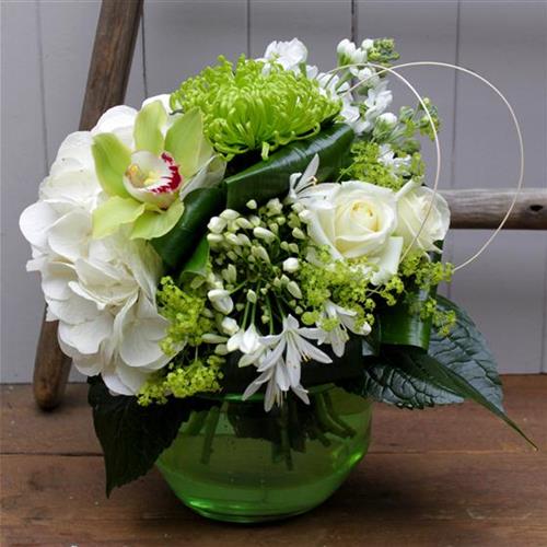Emerald Globe Arrangement
