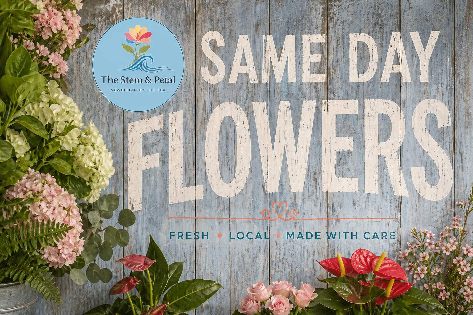 Same day flower delivery