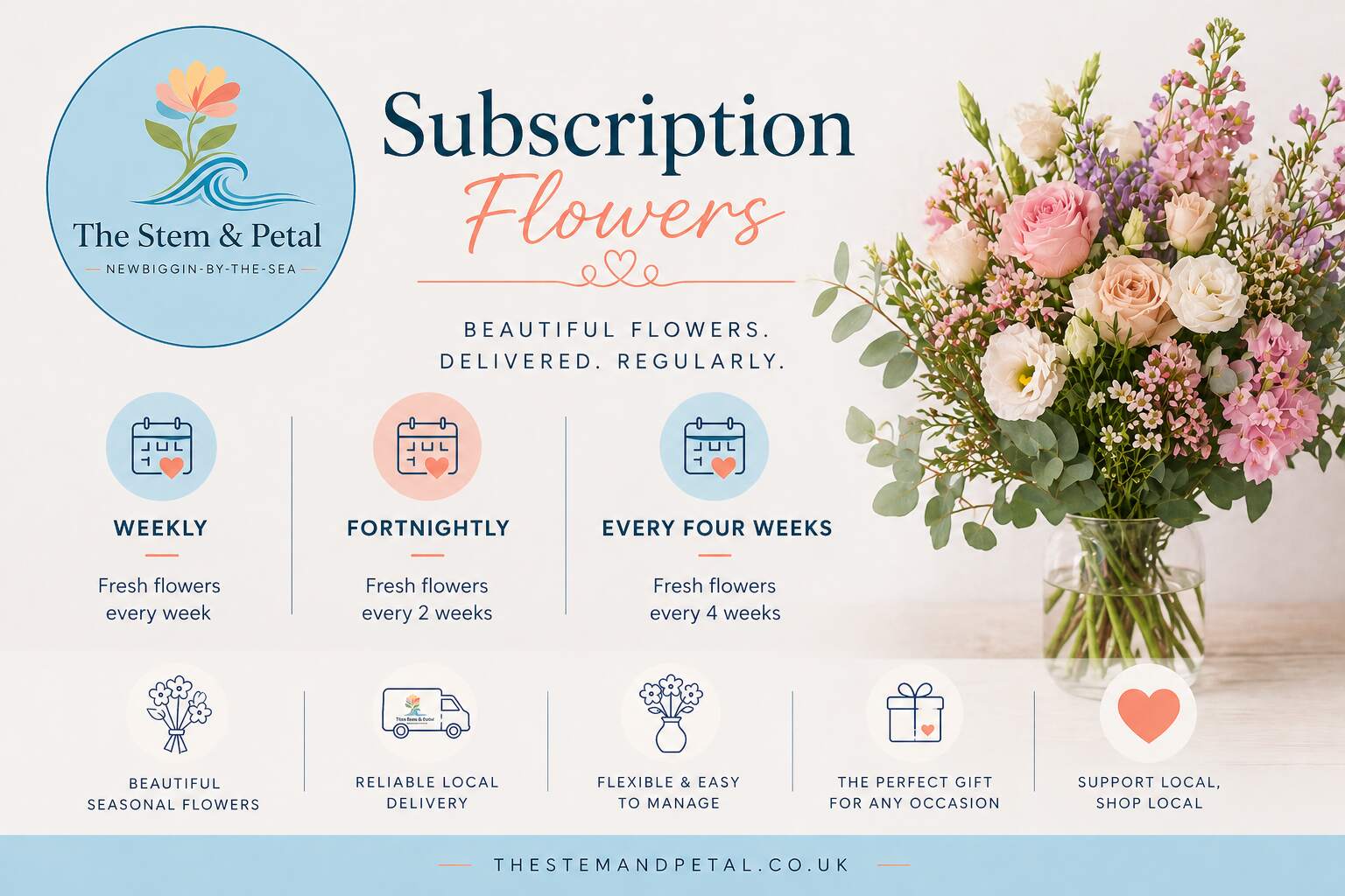 Subscription flowers